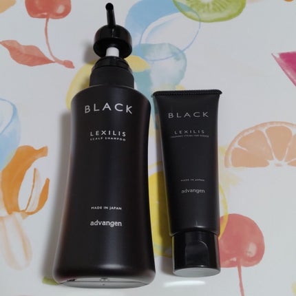 ブラック フレグランス スタイリング ヘアエッセンス/LEXILIS/アウトバストリートメントを使ったクチコミ(2枚目)
