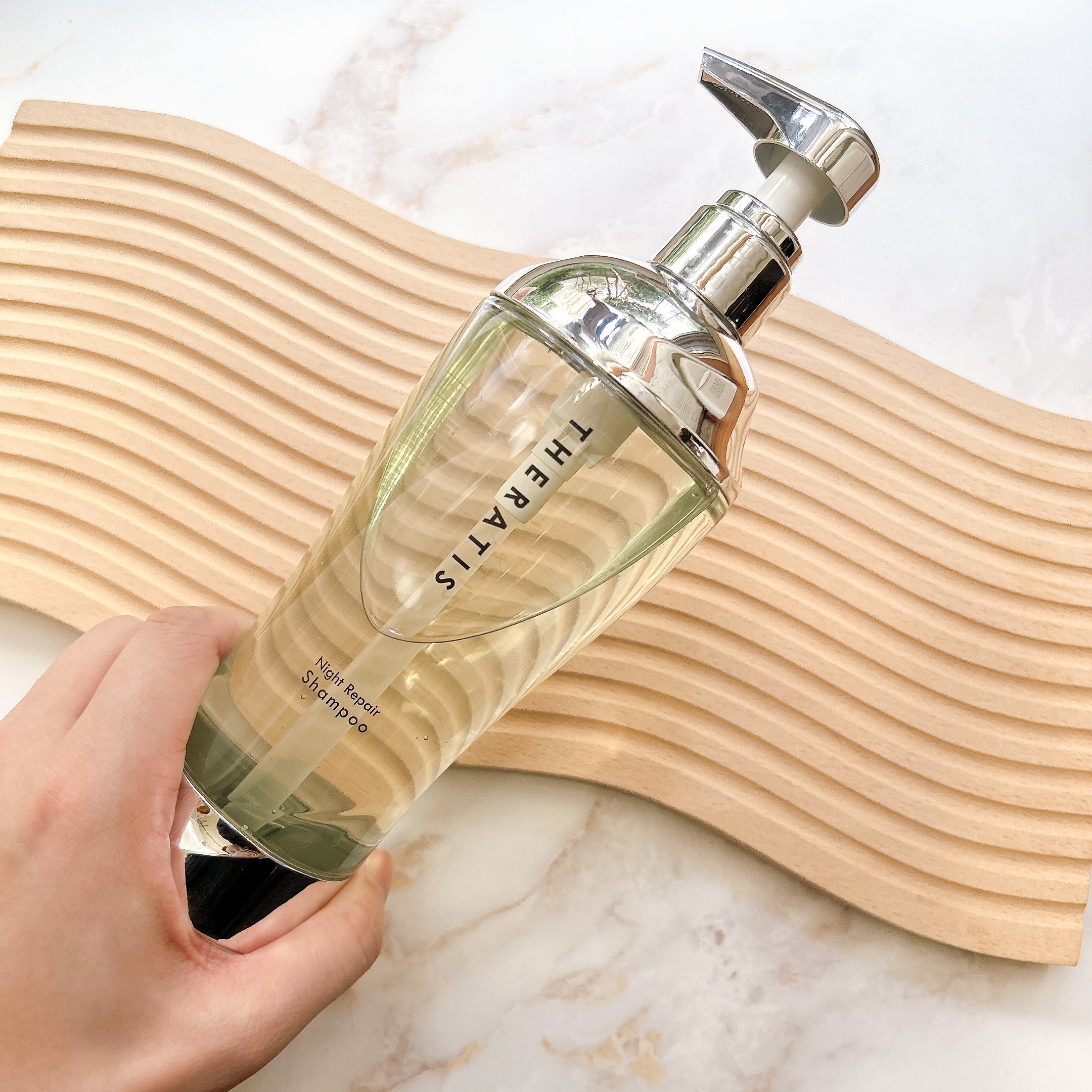 THERATIS by mixim ナイトリペア シャンプー&トリートメント/THERATIS/市販シャンプーを使ったクチコミ（2枚目）