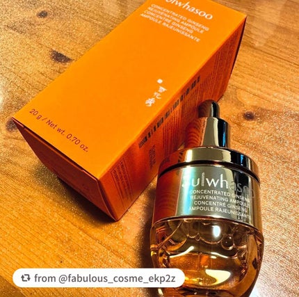 Sulwhasoo on LIPS 「【fabulous_cosme_ekp2zさんから引用】“3週..」(2枚目)