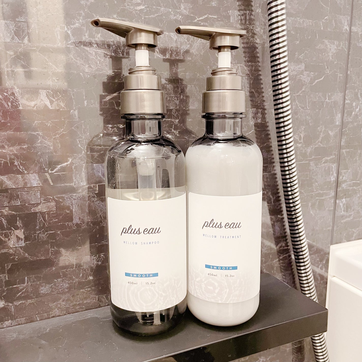 メロウシャンプー/メロウトリートメント/plus eau/市販シャンプーを使ったクチコミ(6枚目)