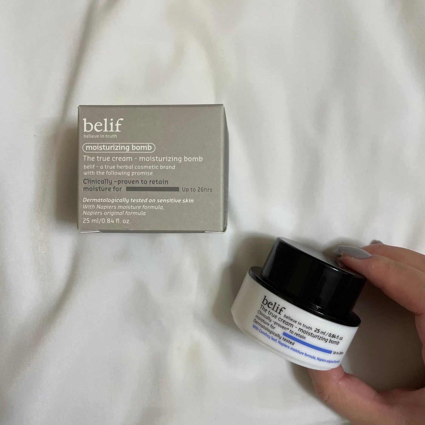 ザ トゥルー モイスチャライジング クリーム/belif/フェイスクリームを使ったクチコミ(1枚目)