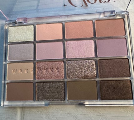 ソフトブラーリングアイパレット/wakemake/アイシャドウパレットを使ったクチコミ(2枚目)