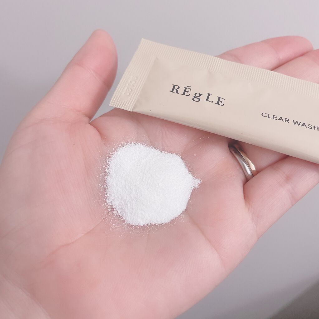 クリアウォッシュパウダー〈酵素洗顔パウダー〉/REgLE/洗顔パウダーを使ったクチコミ(1枚目)
