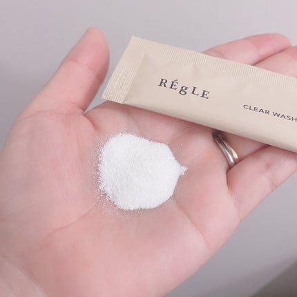 クリアウォッシュパウダー〈酵素洗顔パウダー〉/REgLE/洗顔パウダーを使ったクチコミ(1枚目)