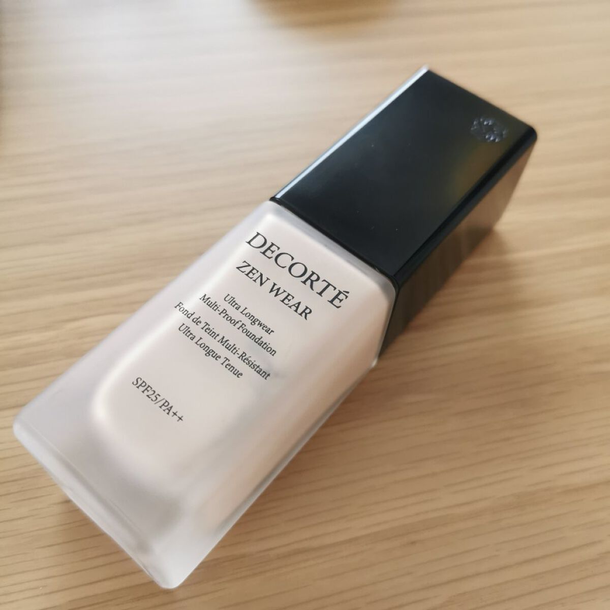 ゼン ウェア フルイド/DECORTÉ/リキッドファンデーションを使ったクチコミ（1枚目）
