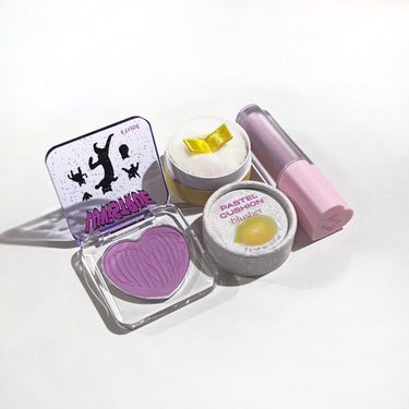 ETUDE ラブイズチーク ブラッシャーのクチコミ「唯一無二の魅力😈🩷紫チーク3選
すべて購入品
────────────
◾︎ Merrymon.....」（1枚目）