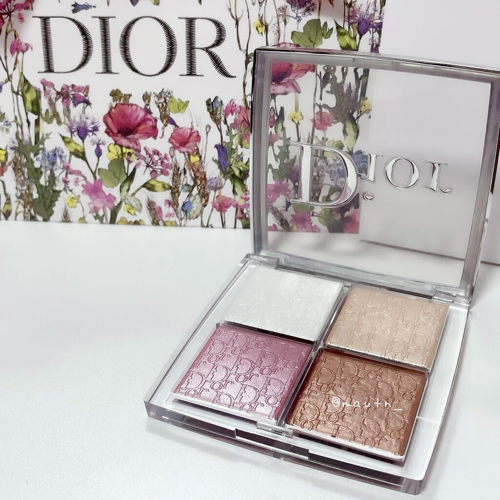 【旧】ディオール バックステージ フェイス グロウ パレット/Dior/ハイライトを使ったクチコミ（3枚目）