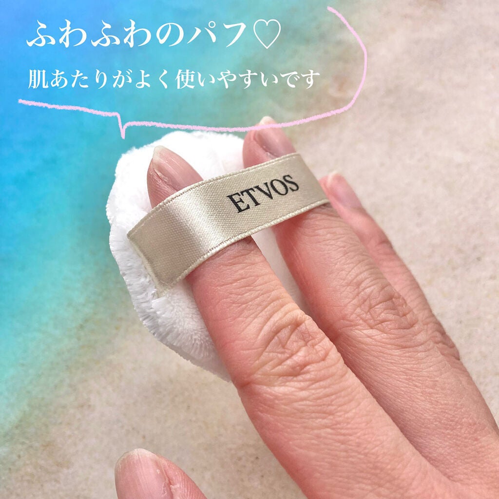 ミネラルUVパウダー/エトヴォス/ルースパウダーを使ったクチコミ(4枚目)