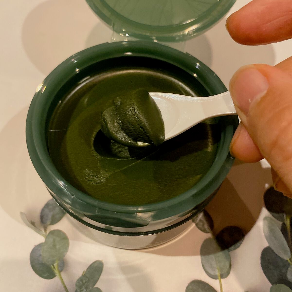 3番 緑茶炭毛穴パッククレンジングバーム/numbuzin/クレンジングバームを使ったクチコミ(2枚目)