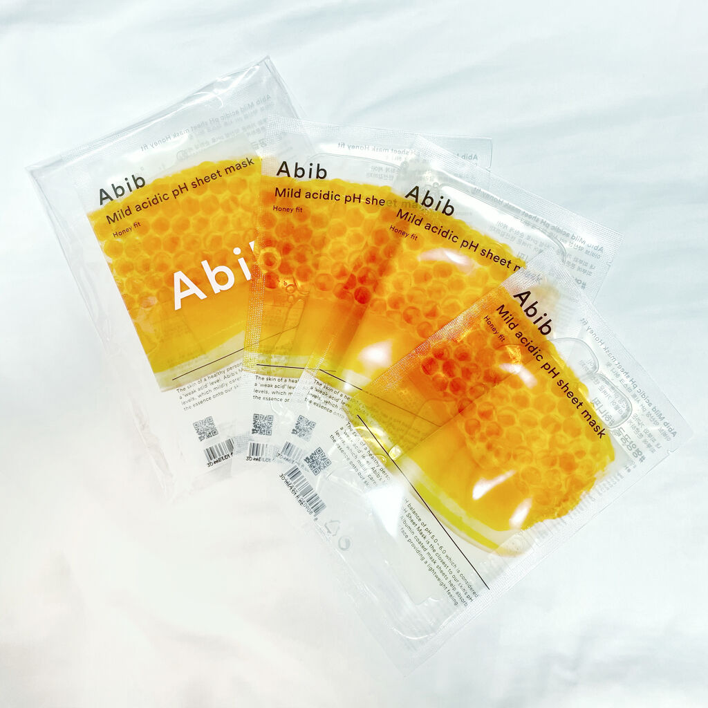 弱酸性pHシートマスク 柚子フィット/Abib /シートマスク・パックを使ったクチコミ（1枚目）
