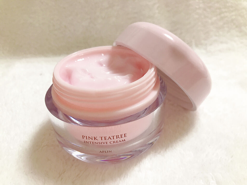 ピンクティーツリークリーム/APLIN/フェイスクリームを使ったクチコミ（3枚目）