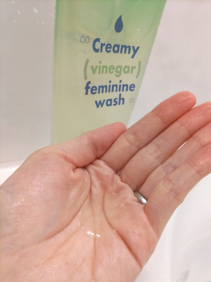 クリーミービネガーフェミニンウォッシュ/suiskin/ボディソープを使ったクチコミ(2枚目)