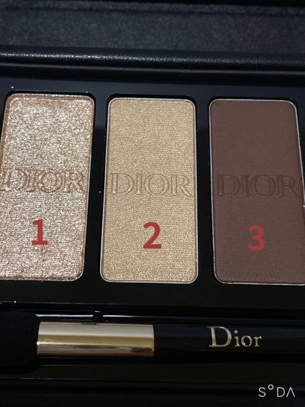【旧】エクラン クチュール アイ パレット/Dior/アイシャドウパレットを使ったクチコミ(2枚目)