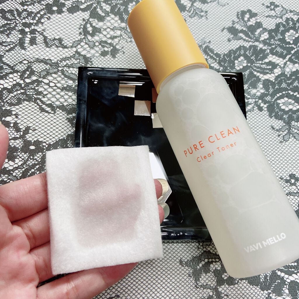 ピュアクリーンクリアトナー/VAVI MELLO/化粧水を使ったクチコミ(4枚目)