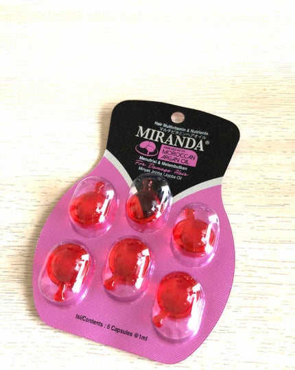 ヘアビタミン デイリーケアヘアオイル/MIRANDA/ヘアオイルを使ったクチコミ(1枚目)