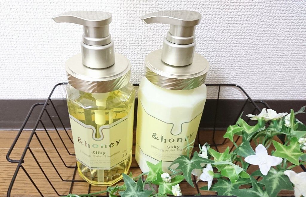 シルキー　スムースモイスチャー　シャンプー　1.0/ヘアトリートメント　2.0/&honey/市販シャンプーを使ったクチコミ（1枚目）