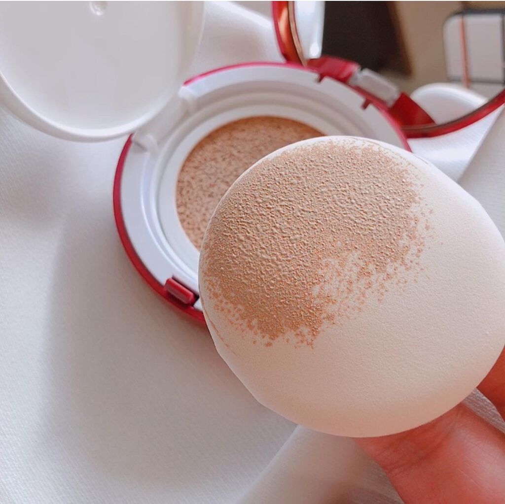 アルーチェルーチェ クッションファンデーション ナチュラルベージュ 01/Aluce luce/クッションファンデーションを使ったクチコミ（2枚目）