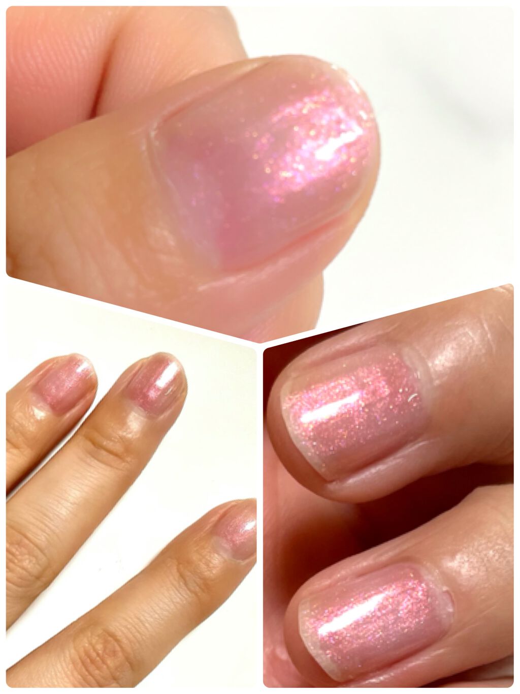 ヴェルニ ロング トゥニュ 889 ペルル ブランシュ(限定)/CHANEL/マニキュアを使ったクチコミ（2枚目）