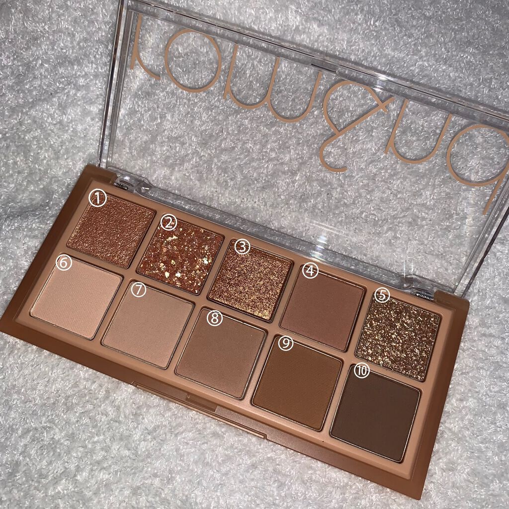 ベターザンパレット/rom&nd/アイシャドウパレットを使ったクチコミ(2枚目)