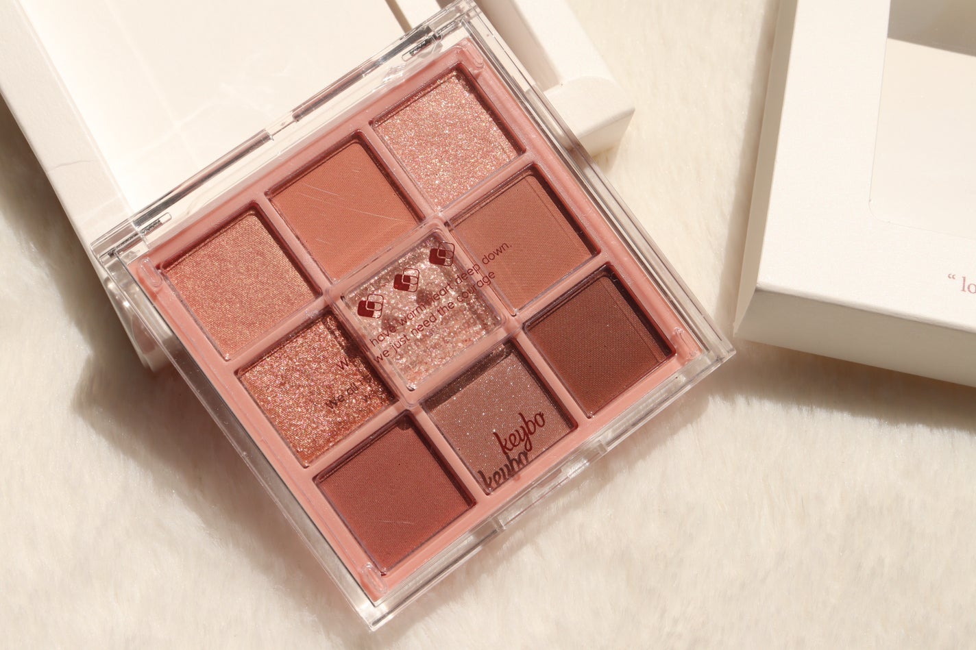 KEYBO FALL IN LOVE SHADOW PALETTE/keybo/アイシャドウパレットを使ったクチコミ(2枚目)