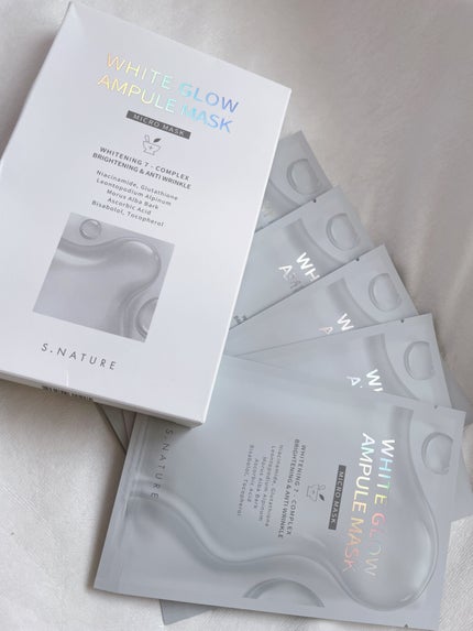 ホワイトグロウアンプルマスク/S.NATURE/シートマスク・パックを使ったクチコミ(4枚目)