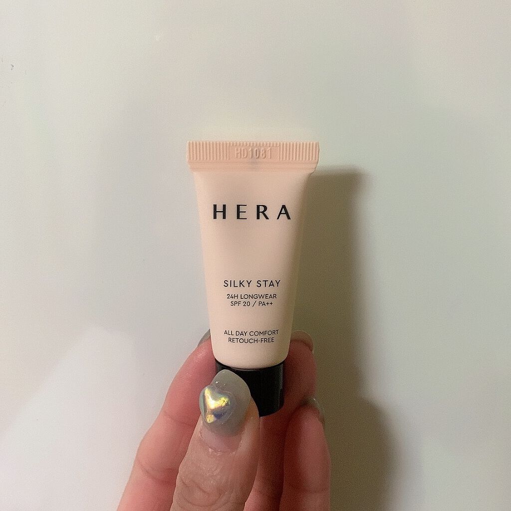 シルキーステイファンデーション/HERA/リキッドファンデーションを使ったクチコミ(1枚目)