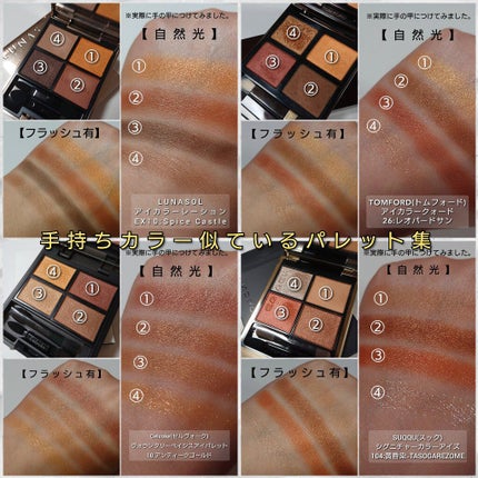 アイカラーレーション/LUNASOL/アイシャドウパレットを使ったクチコミ(6枚目)