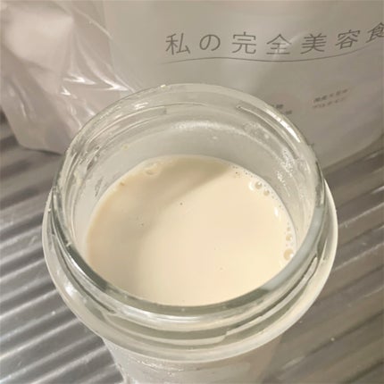 私の完全美容食 黒糖プレーン味 /私の完全美容食/ソイプロテインを使ったクチコミ(4枚目)