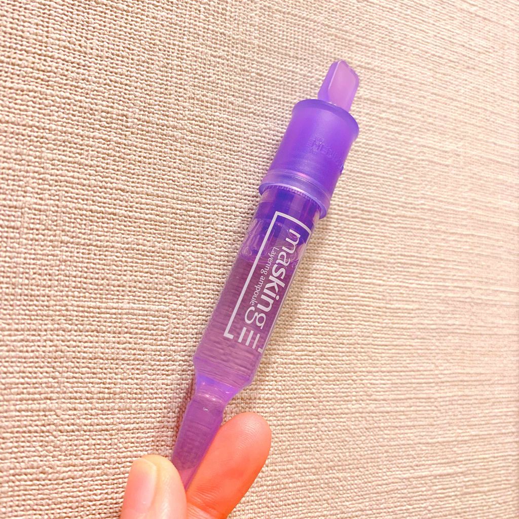 マスキング レイアリング アンプル /MEDIHEAL/美容液を使ったクチコミ(1枚目)