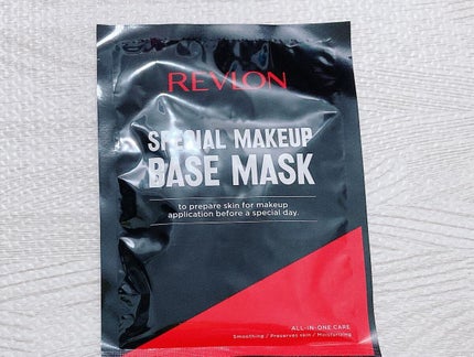 スペシャルメイクアップベースマスク/REVLON/シートマスク・パックを使ったクチコミ(2枚目)