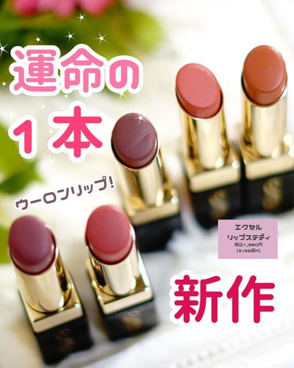 リップステディ/excel/口紅を使ったクチコミ(1枚目)
