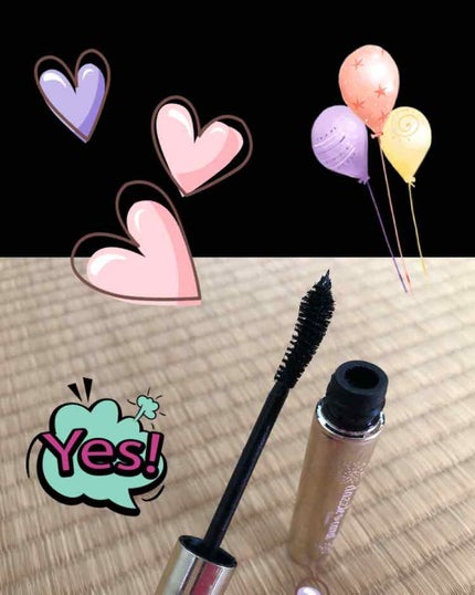 グロスブラック ロング&カールマスカラ/ダズルカラット/マスカラを使ったクチコミ(2枚目)