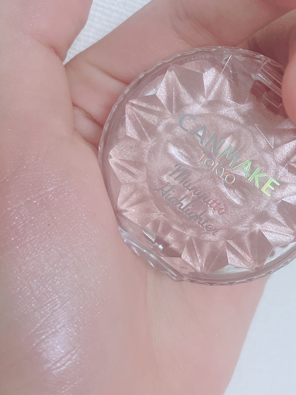 むにゅっとハイライター/キャンメイク/クリームハイライトを使ったクチコミ（2枚目）