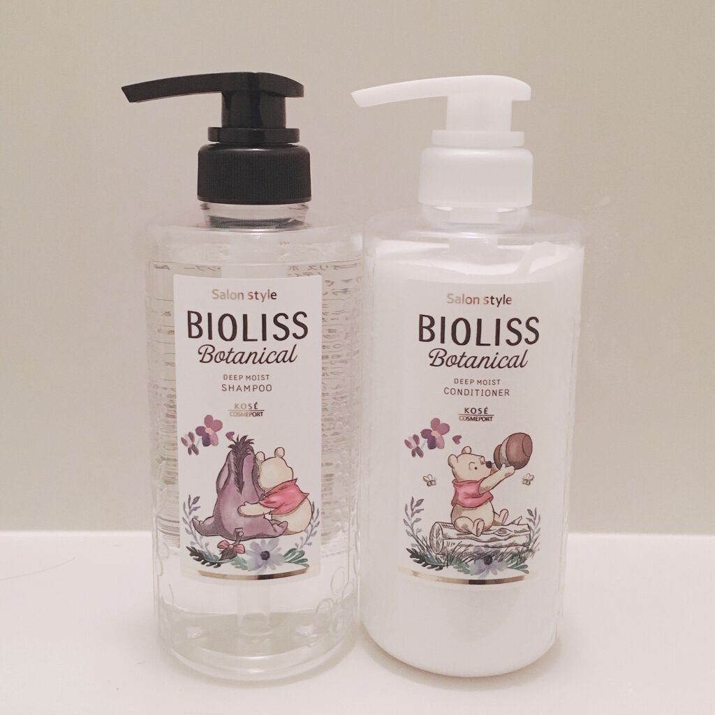 SSビオリス ボタニカル シャンプー／コンディショナー(ディープモイスト) シャンプーポンプ/SSビオリス/市販シャンプーを使ったクチコミ（2枚目）