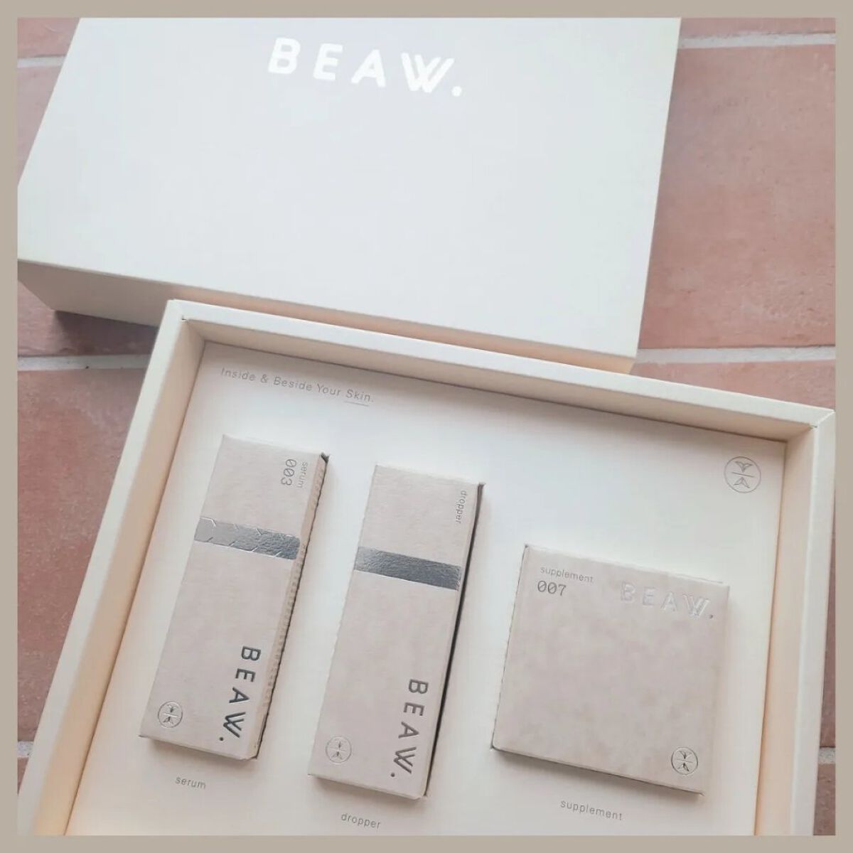 スターターBOX/BEAW./スキンケアキットを使ったクチコミ（2枚目）