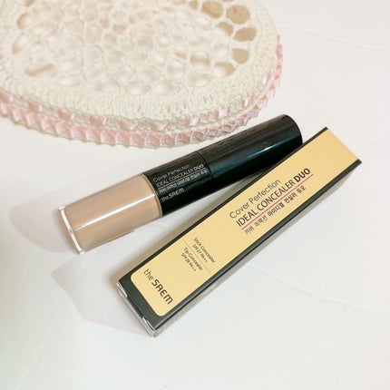 カバーパーフェクション アイディールコンシーラー デュオ/the SAEM/スティックコンシーラーを使ったクチコミ(3枚目)
