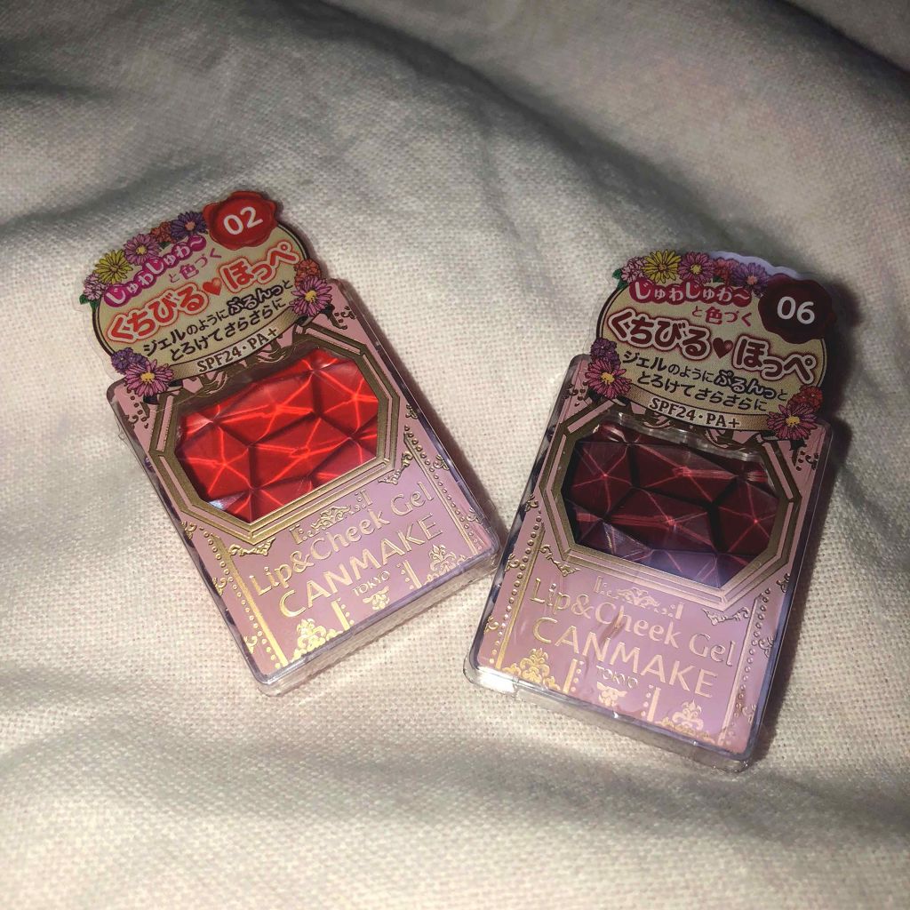 リップ＆チーク ジェル/キャンメイク/ジェル・クリームチークを使ったクチコミ（1枚目）