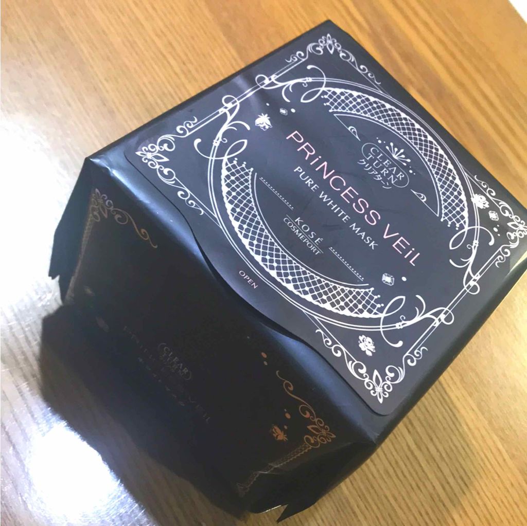 プリンセスヴェール ピュアホワイト マスク/クリアターン/シートマスク・パックを使ったクチコミ(1枚目)
