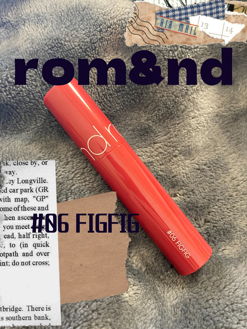 ジューシーラスティングティント/rom&nd/リップティントを使ったクチコミ（1枚目）