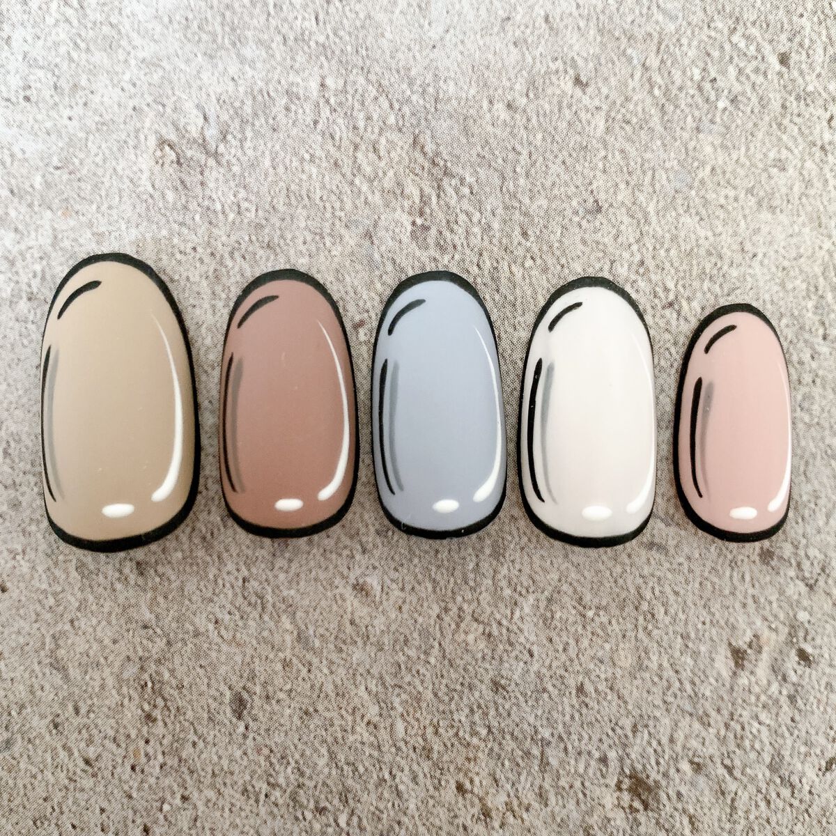 BRG ジェルネイル/DAISO/ジェルネイルを使ったクチコミ（2枚目）