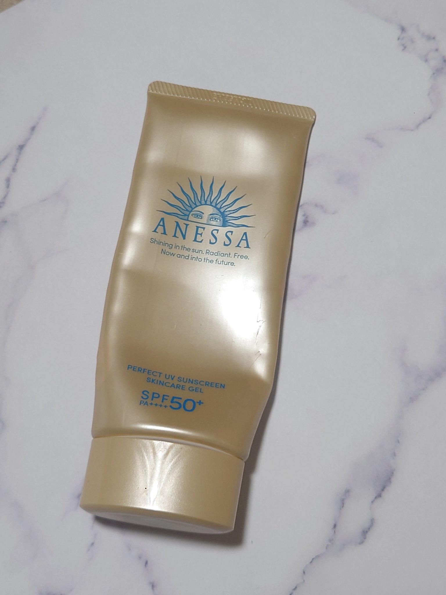 パーフェクトUV スキンケアジェル N/アネッサ/日焼け止め・UVケアを使ったクチコミ（1枚目）