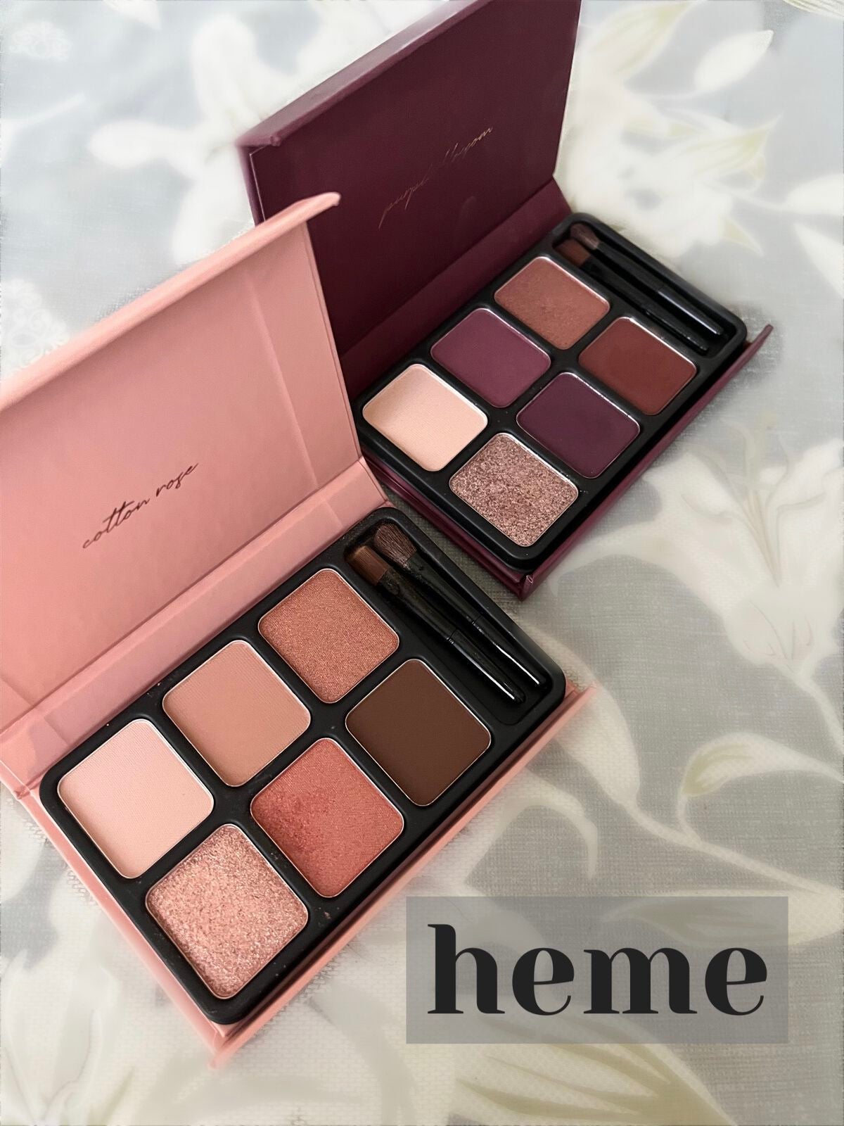アイカラーパレット/heme/アイシャドウパレットを使ったクチコミ(1枚目)