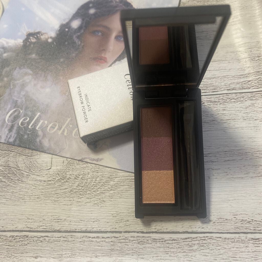 セルヴォーク インディケイトアイブロウパウダー/Celvoke/パウダーアイブロウを使ったクチコミ(1枚目)