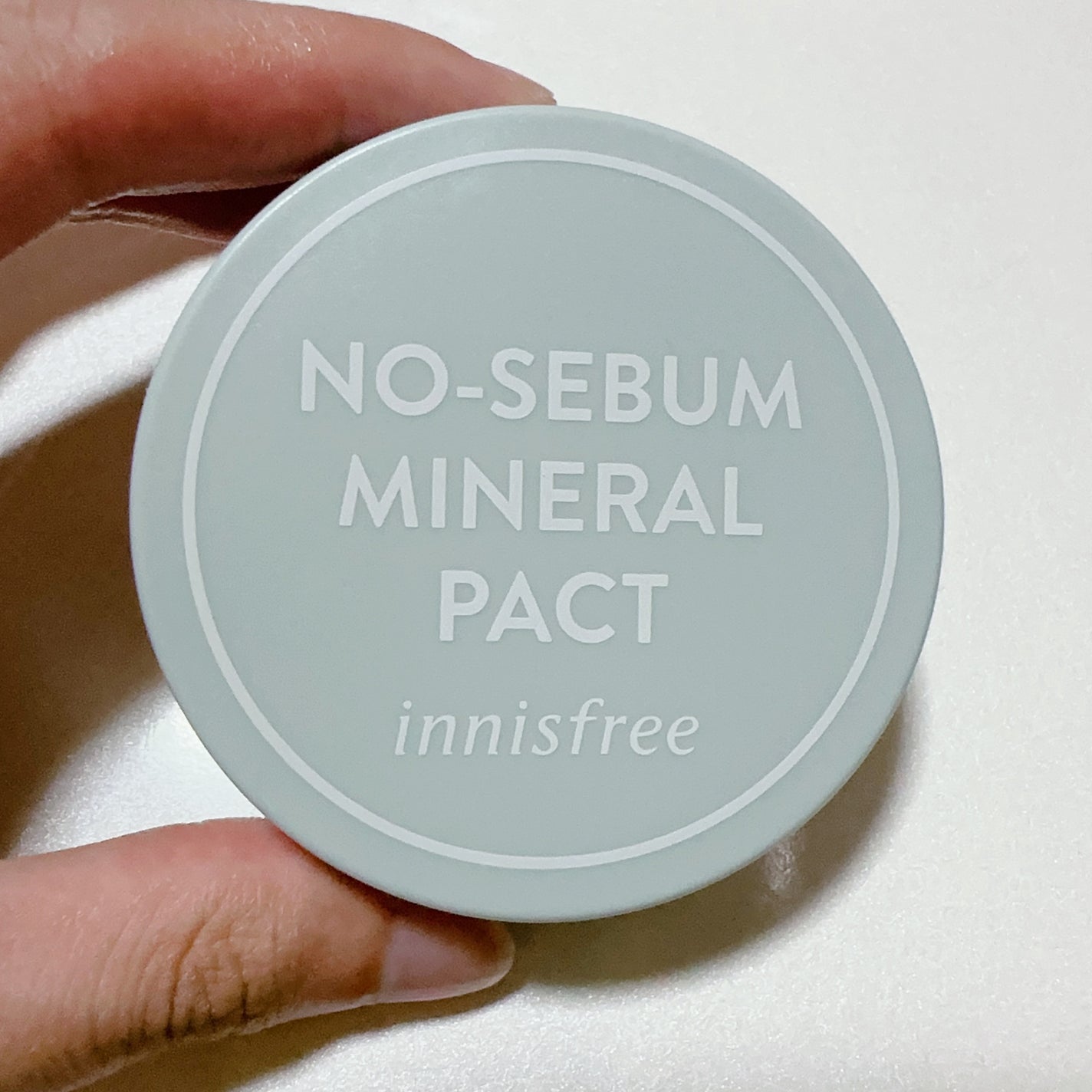 ノーセバム ミネラルパクト S/innisfree/プレストパウダーを使ったクチコミ(2枚目)