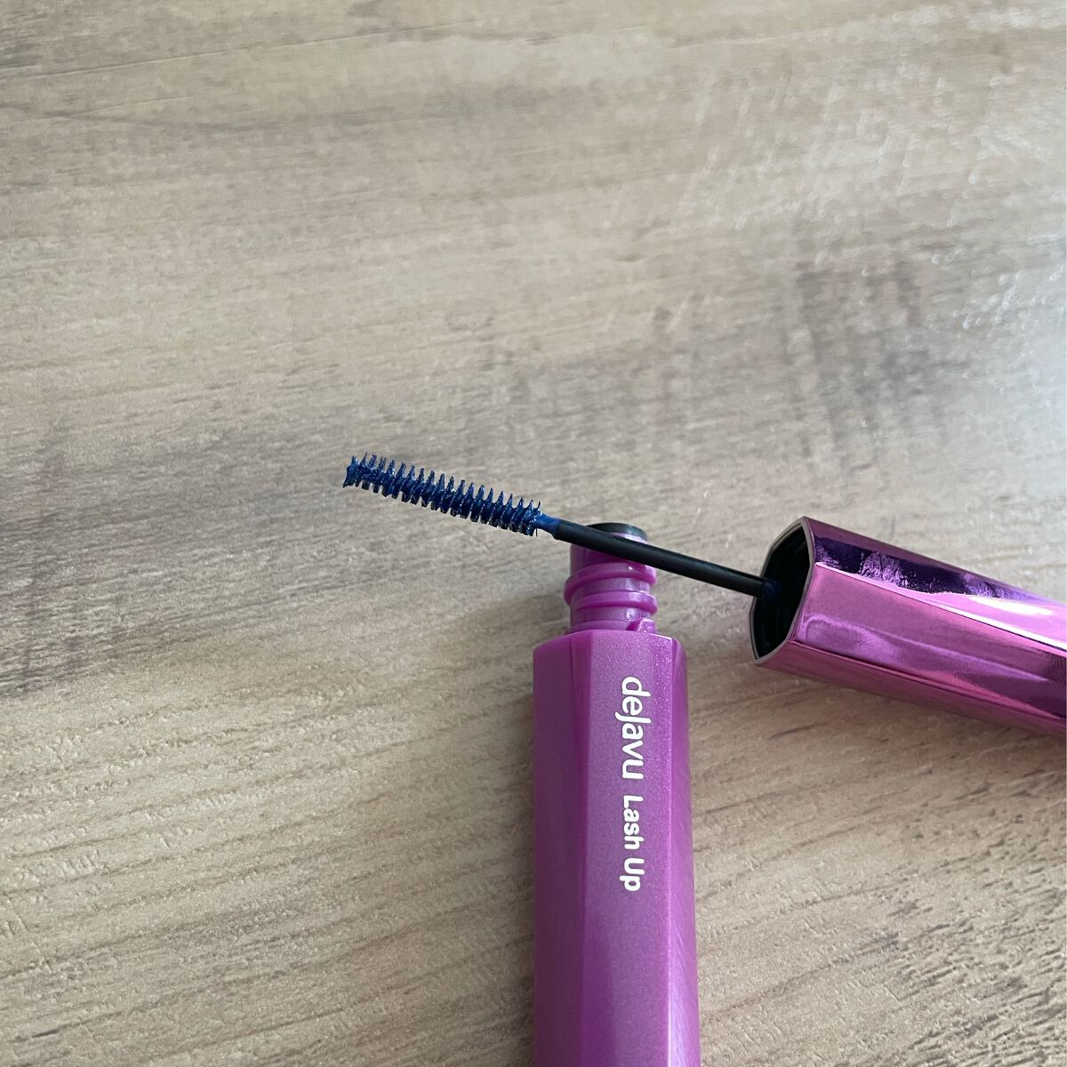 「塗るつけまつげ」自まつげ際立てタイプ クリアネイビー（PLAZA・MINiPLA・イミュECにて数量限定発売）/デジャヴュ/マスカラを使ったクチコミ（3枚目）