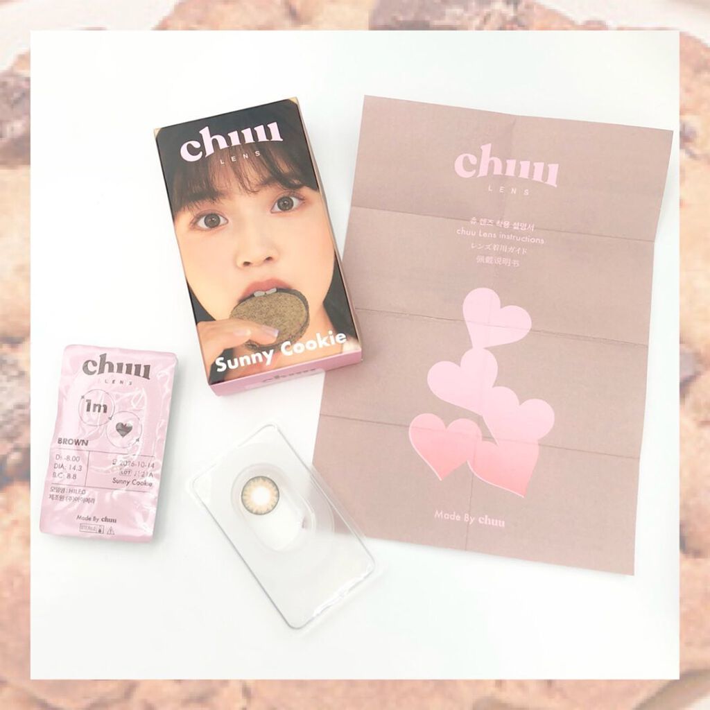 Sunny Cookie/chuu LENS/カラーコンタクトレンズを使ったクチコミ(4枚目)