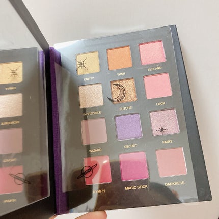 星空12色アイシャドウパレット/VCND/アイシャドウパレットを使ったクチコミ(4枚目)