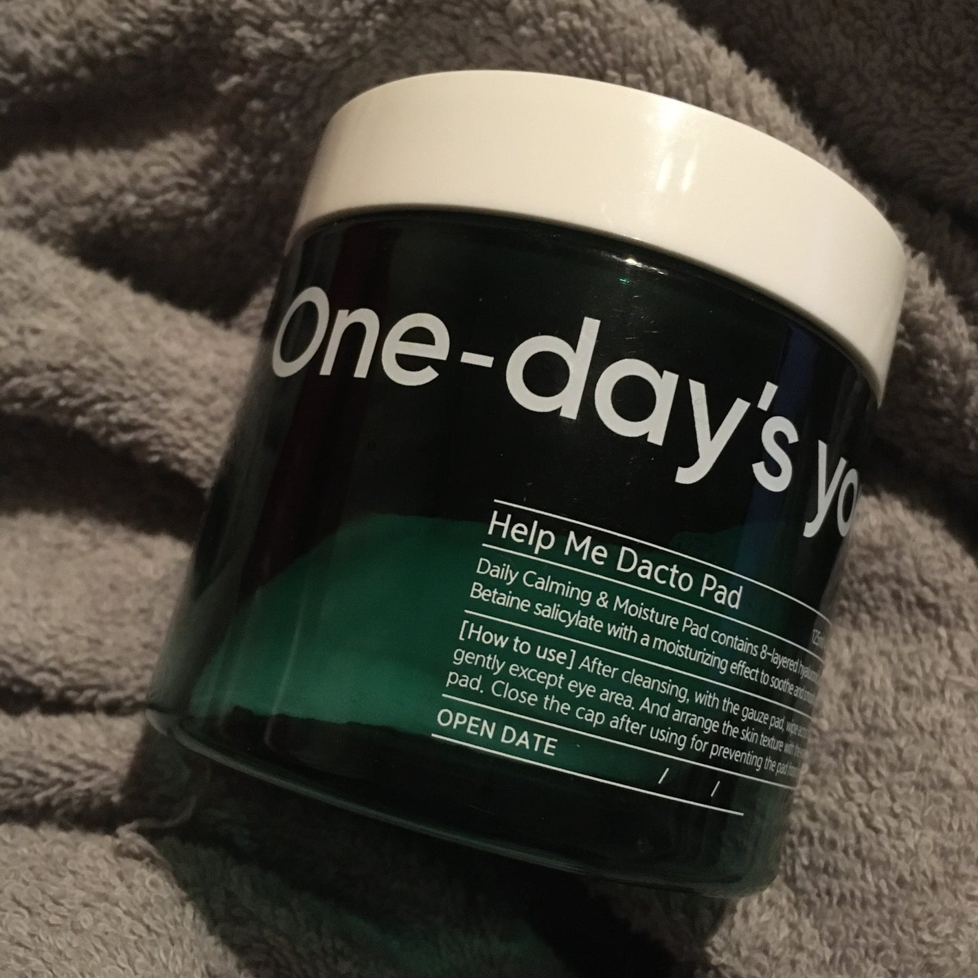 ヘルプミー! ダクトパッド/One-day's you/トナーパッドを使ったクチコミ(1枚目)