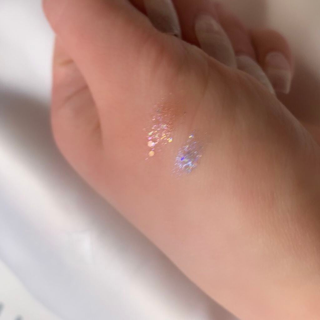 リキッド グリッター シャドウ/rom&nd/グリッターを使ったクチコミ(2枚目)