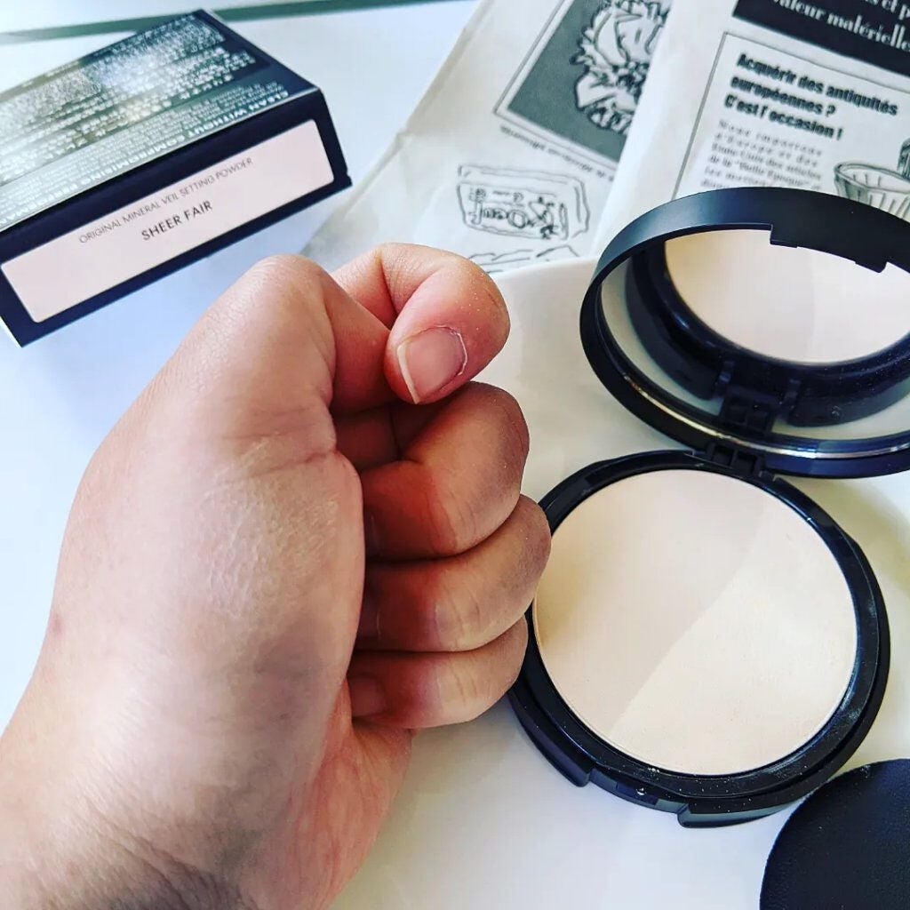 オリジナル ミネラルベール プレスト パウダー/bareMinerals/プレストパウダーを使ったクチコミ(4枚目)